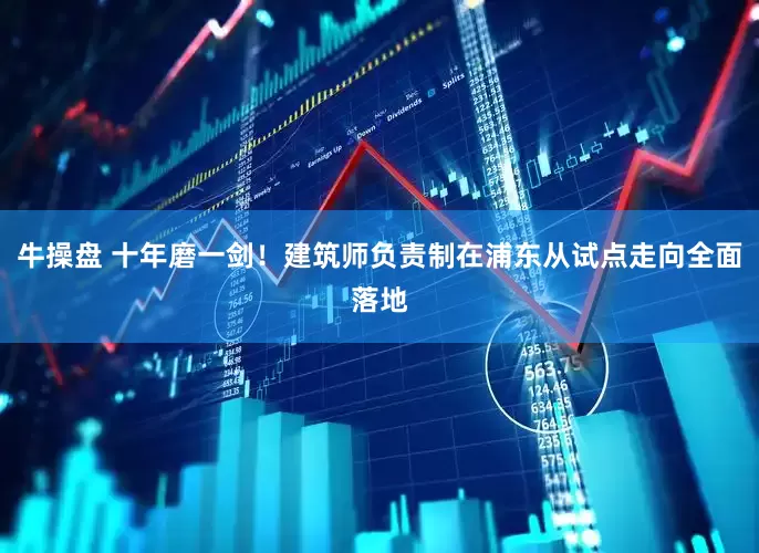 牛操盘 十年磨一剑！建筑师负责制在浦东从试点走向全面落地